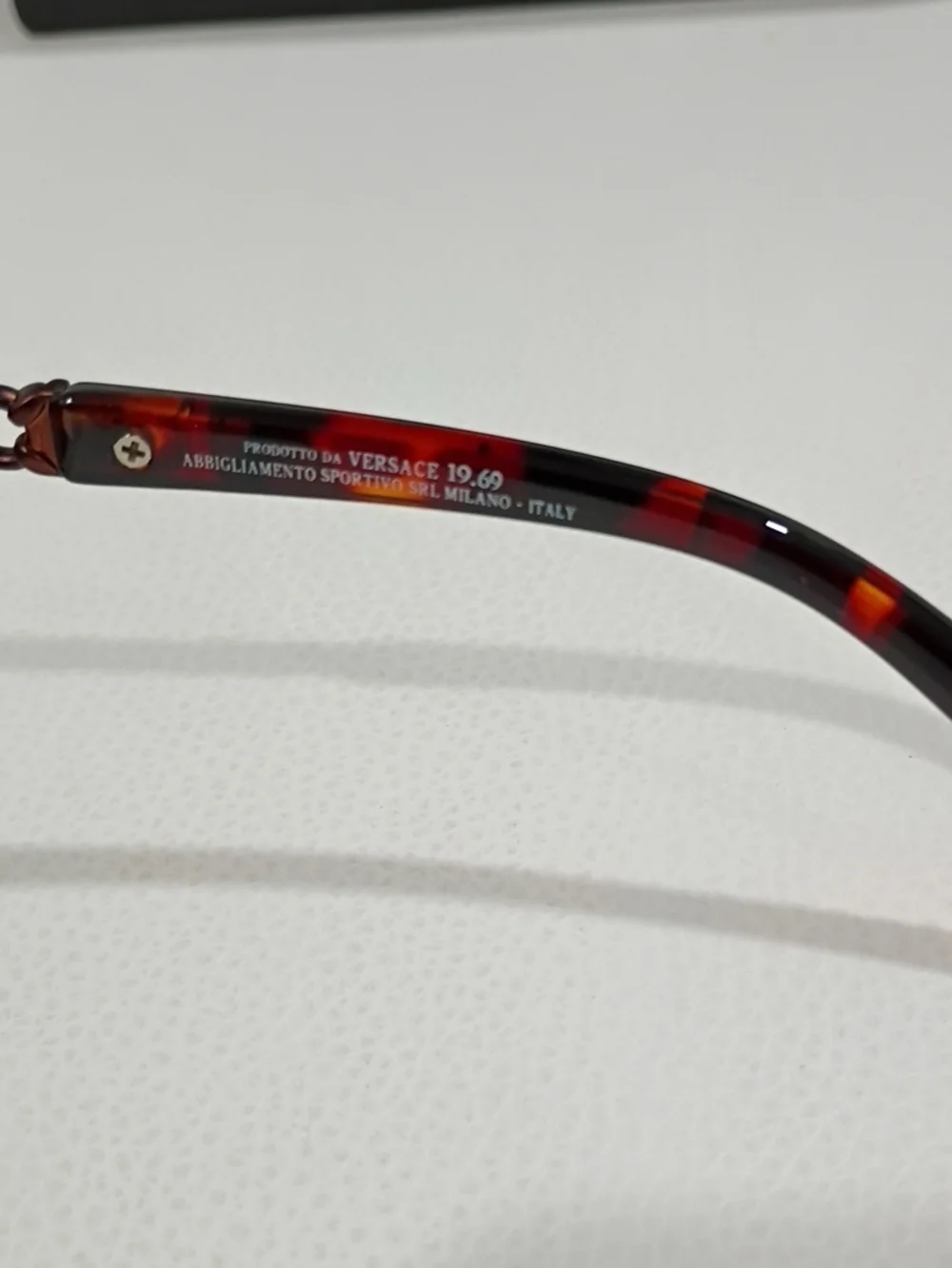 Versace Women's Black and Tortoiseshell Sunglasses with Dark Lenses